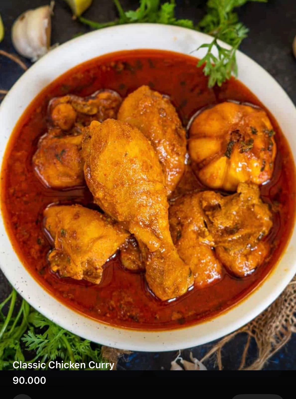 Classic Chicken Curry