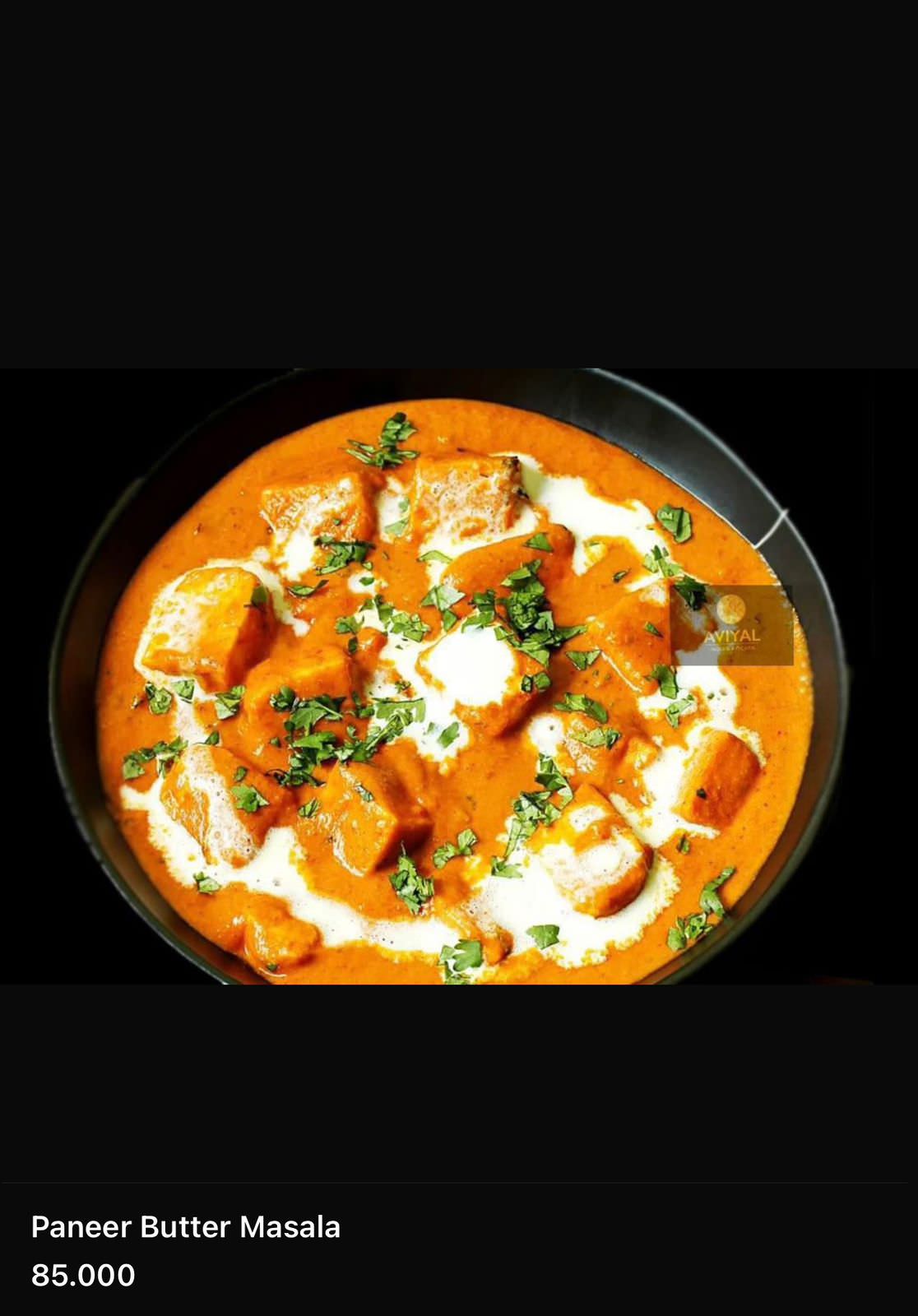 Paneer Butter Masala