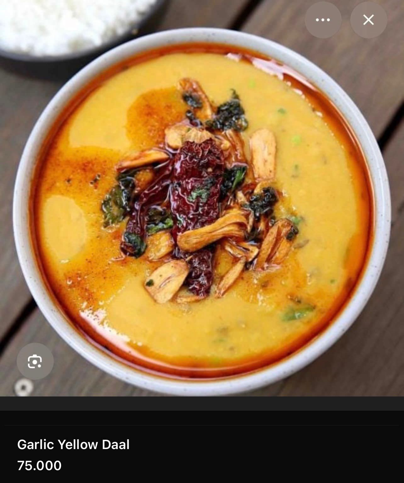 Garlic Yellow Daal