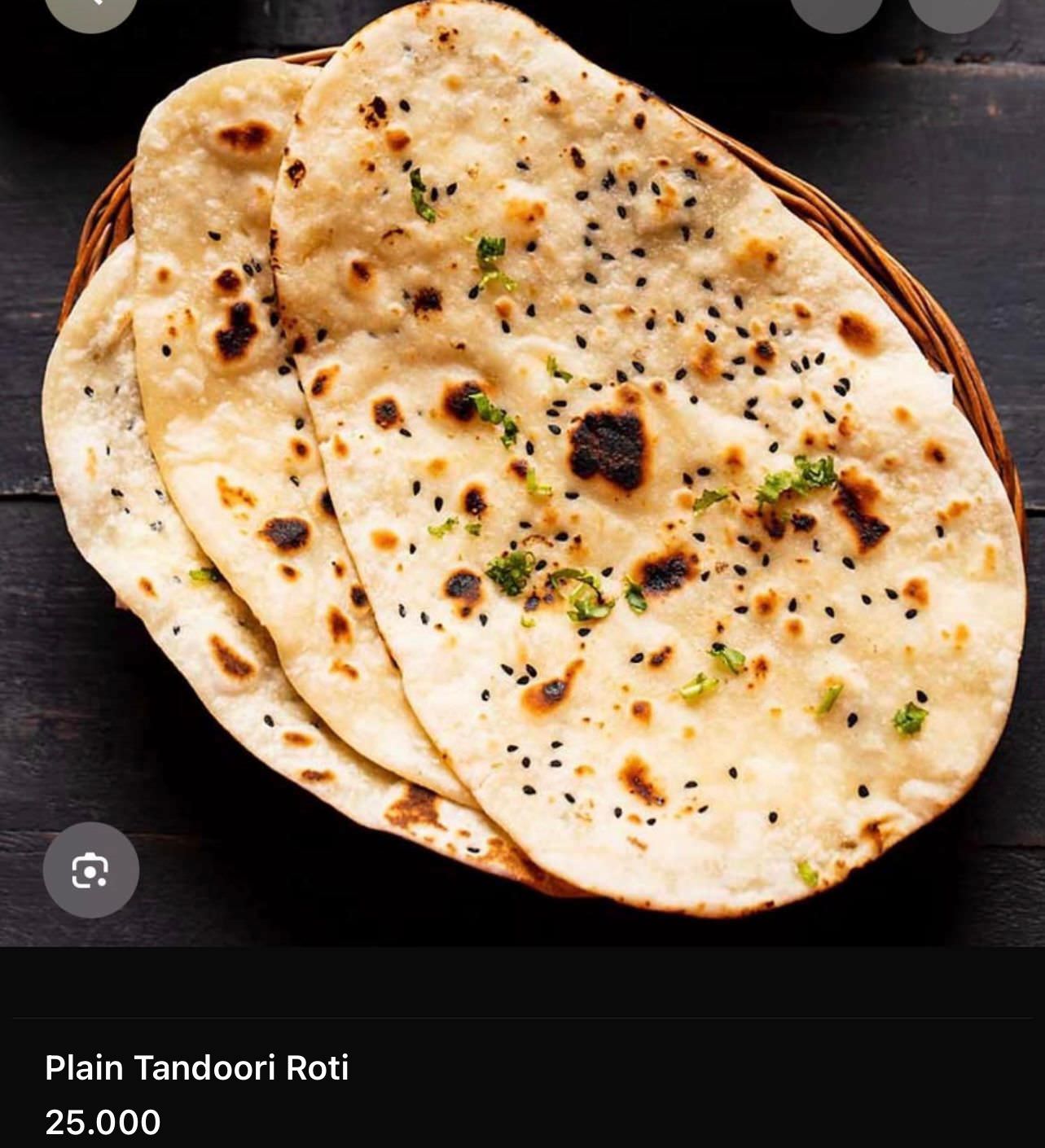 Plain Tandoori Roti