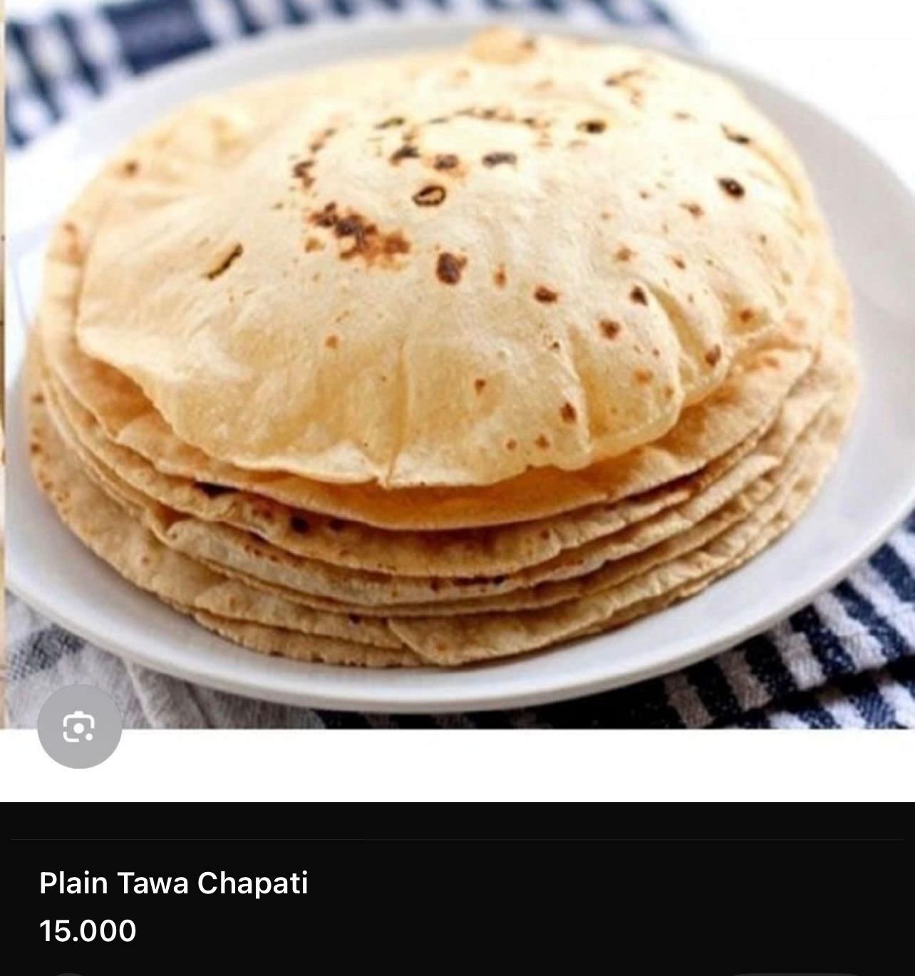 Plain Tawa Chapati